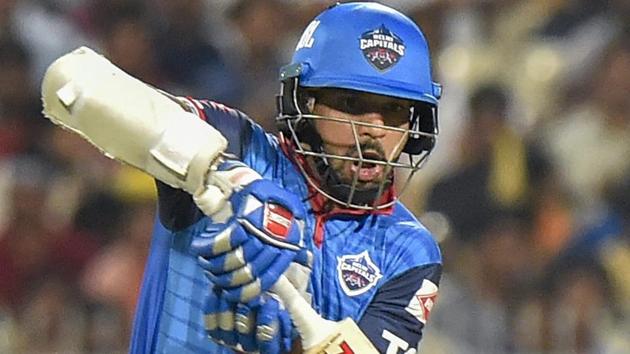 DC batsman Shikhar Dhawan plays a shot during the Indian Premier League 2019. (PTI)