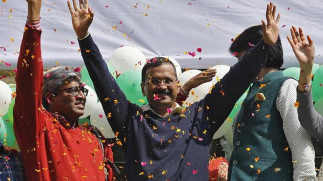 Lok Sabha elections 2019: Aam Aadmi Party seals its tie-up with JJP in Haryana (REUTERS) Lok Sabha elections 2019: Aam Aadmi Party seals its tie-up with JJP in Haryana (REUTERS)