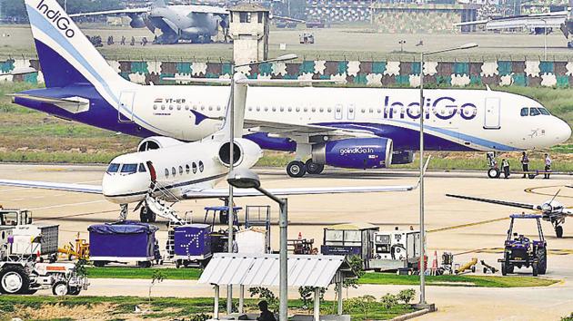The A320 NEO aircraft operated by IndiGo has faced a series of problems earlier with engine vibration being one of them.(Gurminder Singh /Hindustan Times.) The A320 NEO aircraft operated by IndiGo has faced a series of problems earlier with engine vibration being one of them.(Gurminder Singh /Hindustan Times.)