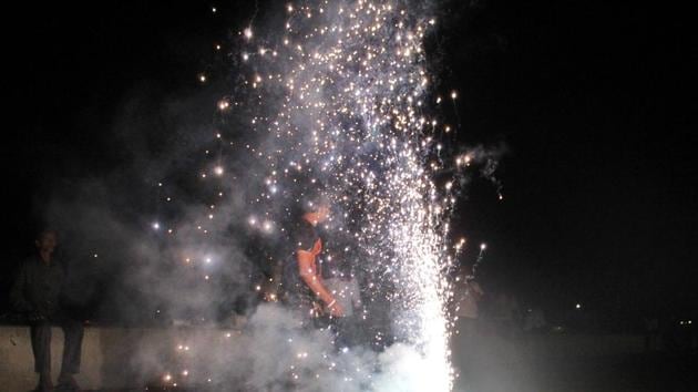 An Indian-origin man in Singapore has been jailed for three weeks and fined 5,000 dollars for setting off fireworks close to a housing complex during Diwali celebrations in the country last year.(HT File Photo)