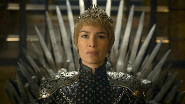 This image released by HBO shows Lena Headey as Cersei Lannister in a scene from Game of Thrones. The final season premiers on Sunday.(AP)