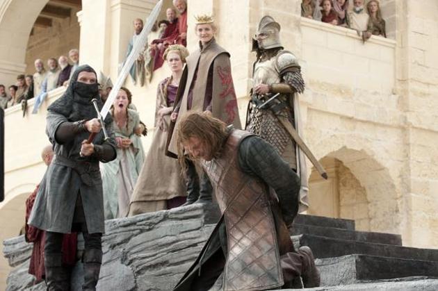 This photo of released by HBO shows Sean Bean portraying Eddard Stark in(AP)