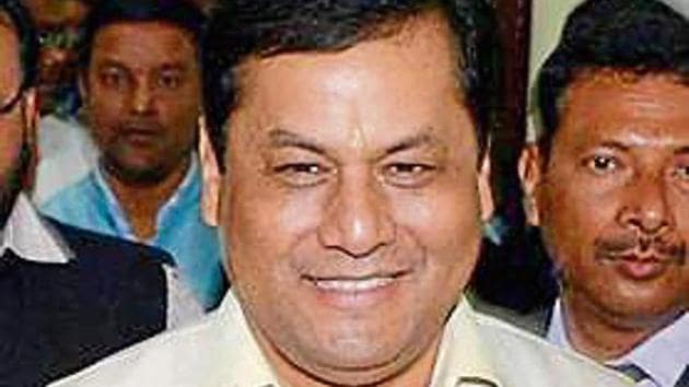 Assam Chief Minister Sarbananda Sonowal . (HT Photo) Assam Chief Minister Sarbananda Sonowal . (HT Photo)