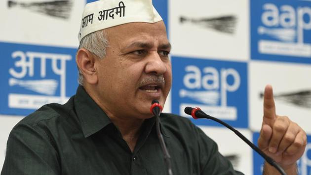 Delhi deputy chief minister Manish Sisodia (Sonu Mehta/HT PHOTO) Delhi deputy chief minister Manish Sisodia (Sonu Mehta/HT PHOTO)