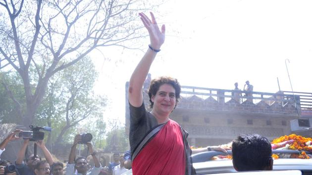 Congress General Secretary Priyanka Gandhi will be in Silchar in Assam on Sunday in her first campaign outside Uttar Pradesh. (HT PHOTO) Congress General Secretary Priyanka Gandhi will be in Silchar in Assam on Sunday in her first campaign outside Uttar Pradesh. (HT PHOTO)