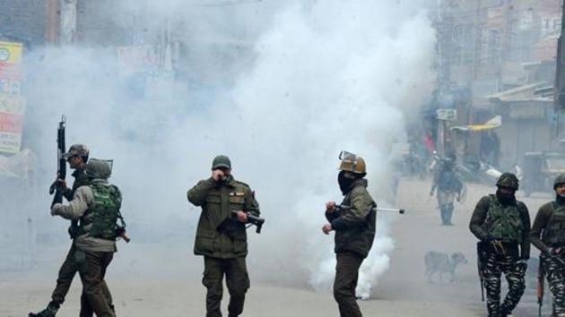The attack on the CRPF centre was carried out in the intervening night of December 30 and 31 in 2017 by three terrorists belonging to the JeM. (AFP FILE PHOTO FOR REPRESENTATION) The attack on the CRPF centre was carried out in the intervening night of December 30 and 31 in 2017 by three terrorists belonging to the JeM. (AFP FILE PHOTO FOR REPRESENTATION)