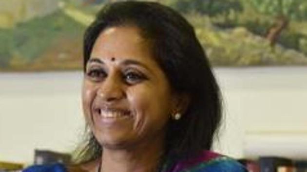 Supriya Sule, NCP’s current sitting MP of Baramati (Sanjeev Verma/ Hindustan Times) Supriya Sule, NCP’s current sitting MP of Baramati (Sanjeev Verma/ Hindustan Times)