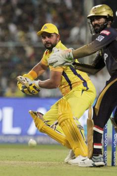 Chennai Super Kings' Suresh Raina plays a shot during the VIVO IPL cricket T20 match against Kolkata Knight Riders in Kolkata. (AP) Chennai Super Kings' Suresh Raina plays a shot during the VIVO IPL cricket T20 match against Kolkata Knight Riders in Kolkata. (AP)