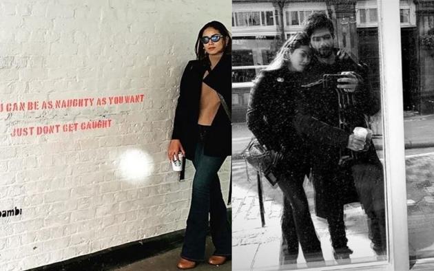 Shahid Kapoor, Mira Rajput shares pictures from their London vacation on Instagram.(Instagram)