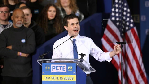 Democrat Pete Buttigieg, who is the Mayor of South Bend, Indiana, and is also openly gay, has announced that he was running for President in 2020 and proclaimed his hometowns revival was the answer to sceptics who ask how he has the “audacity” to see himself in the White House.(Reuters)