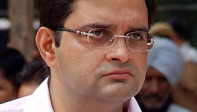 Brijendra Singh, the son of Union minister Birender Singh, is making his electoral debut in 2019 Lok Sabha elections. He has been fielded by the BJP from Hisar LS seat. (HT Photo) Brijendra Singh, the son of Union minister Birender Singh, is making his electoral debut in 2019 Lok Sabha elections. He has been fielded by the BJP from Hisar LS seat. (HT Photo)