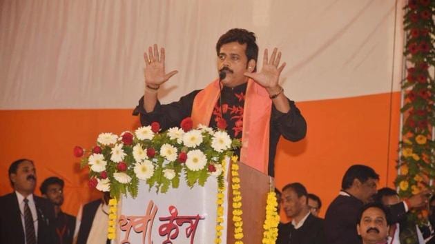 Bhojpuri actor Ravi Kishan has been fielded by BJP from Gorakhpur Lok Sabha seat. (Ravi Kishan/Twitter) Bhojpuri actor Ravi Kishan has been fielded by BJP from Gorakhpur Lok Sabha seat. (Ravi Kishan/Twitter)