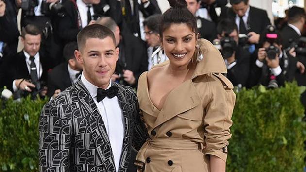 Priyanka Chopra and Nick Jonas attended the 2017 Met Gala together. Priyanka Chopra and Nick Jonas attended the 2017 Met Gala together.