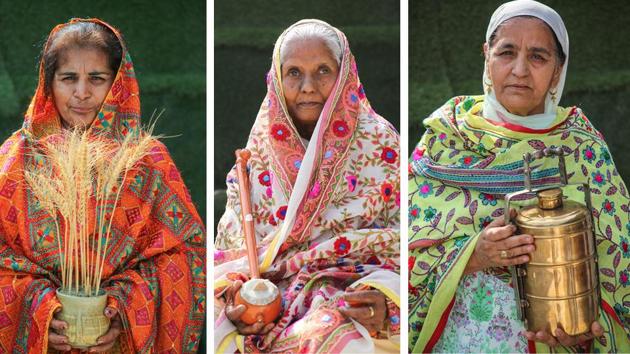 We invited four grandmoms from Tilak Vihar, also known as the ‘Widows Colony’, to celebrate this special day. This was their first Baisakhi after the 1984 anti-Sikh riots.(PHOTO BY RAAJESSH KASHYAP/ HT)