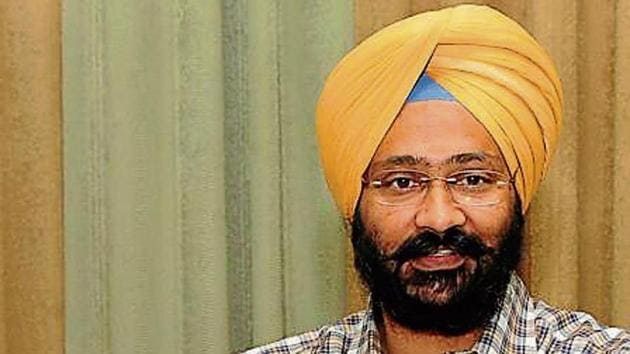 Parminder Singh Dhindsa is the Shiromani Akali Dal candidate from the Sangrur Lok Sabha seat.(HT Photo)