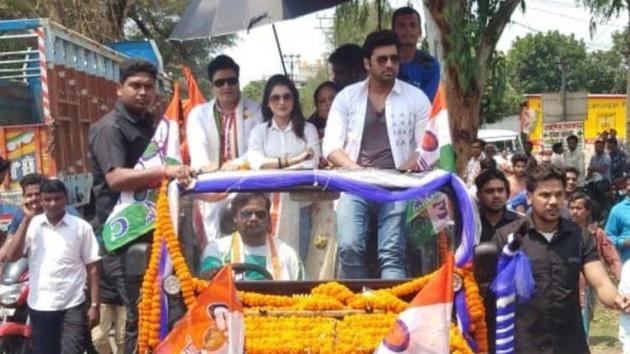 Bangladeshi actor Ferdous Ahmed’s visa cancelled for joining Trinamool campaign, ordered to leave the country(MajorSurendraPoonia/Twitter)