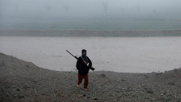 An Afghan hunter walks in a hunting field. “The pleasure of hunting is to be in open space. I like the mountain, desert, shotgun and being awake during the night to hunt,” Agha said. “The pleasure of hunting is to be a success in it. A hunter’s hope is hunting. Being a success in every job in the world has a special pleasure.” (Mohammad Ismail / REUTERS) An Afghan hunter walks in a hunting field. “The pleasure of hunting is to be in open space. I like the mountain, desert, shotgun and being awake during the night to hunt,” Agha said. “The pleasure of hunting is to be a success in it. A hunter’s hope is hunting. Being a success in every job in the world has a special pleasure.” (Mohammad Ismail / REUTERS)