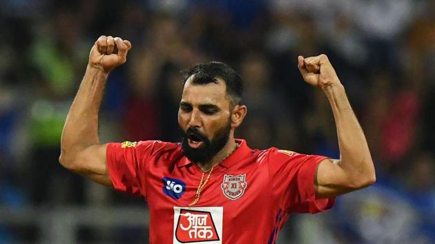 Kings XI Punjab bowler Mohammed Shami(AFP)