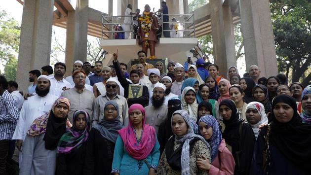 Ambedkar Jayanti also was known as Bhim Jayanti, marks the birth anniversary of Bhimrao Ambedkar. The first birthday of Ambedkar, fondly known as Babasaheb was publicly celebrated on 14 April 1928 in Pune. (RAHUL RAUT/HT PHOTO)