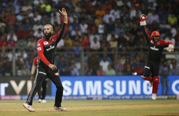 Moeen Ali pulled things back with the wickets of Rohit Sharma and de Kock. (AP)