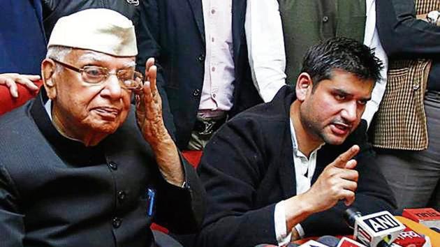 Rohit had filed a paternity suit claiming ND Tiwari to be his biological father in 2012. A DNA test confirmed his claim.(HT File Photo)