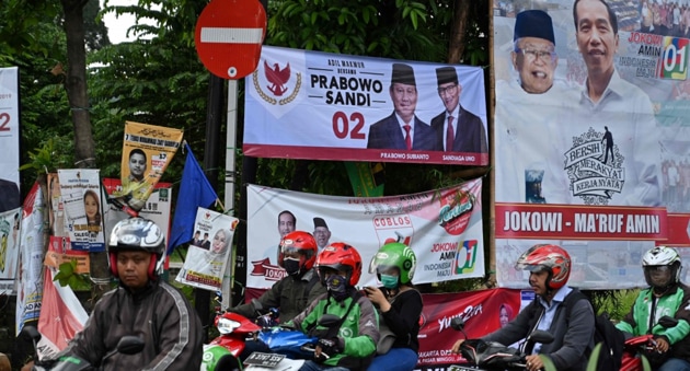 President Joko Widodo, a furniture businessman who entered politics 14 years ago as a small-city mayor, is seeking re-election against former general Prabowo Subianto, whom he narrowly defeated in the last election, in 2014. (AFP) President Joko Widodo, a furniture businessman who entered politics 14 years ago as a small-city mayor, is seeking re-election against former general Prabowo Subianto, whom he narrowly defeated in the last election, in 2014. (AFP)