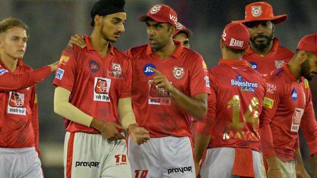 Ravichandran Ashwin (C) walks with teammates including Arshdeep Singh (C/L) after victory. (AFP) Ravichandran Ashwin (C) walks with teammates including Arshdeep Singh (C/L) after victory. (AFP)