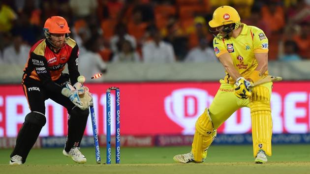 CSK batsman Shane Watson bowled out during the Indian Premier League 2019. (PTI) CSK batsman Shane Watson bowled out during the Indian Premier League 2019. (PTI)