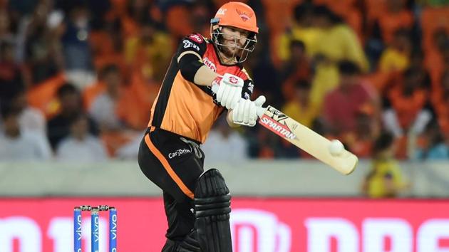 David Warner plays a shot during the Indian Premier League 2019. (PTI) David Warner plays a shot during the Indian Premier League 2019. (PTI)