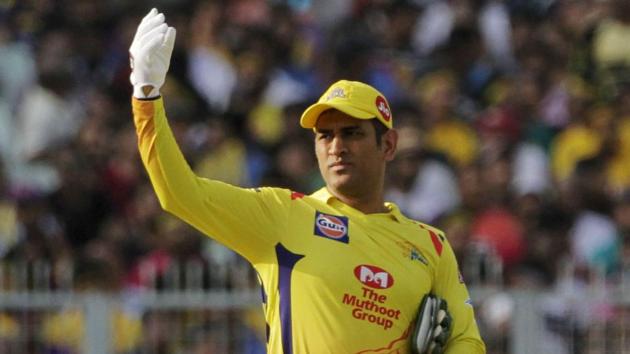 Chennai Super Kings' MS Dhoni gestures to fielders during the IPL 2019. (AP) Chennai Super Kings' MS Dhoni gestures to fielders during the IPL 2019. (AP)