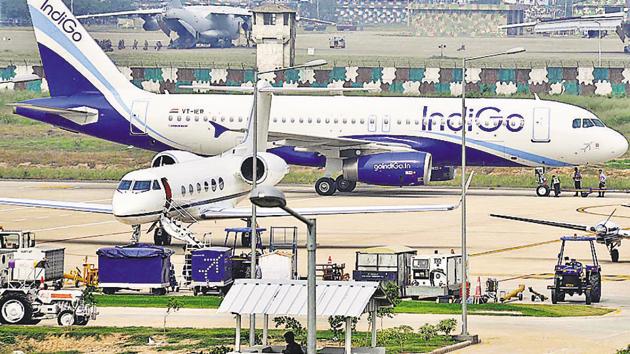 DGCA notice to IndiGo over plane engines: Report. Photo by Gurminder Singh /Hindustan Times.