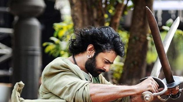 Prabhas in a shot from his hit film Baahubali.(Instagram)