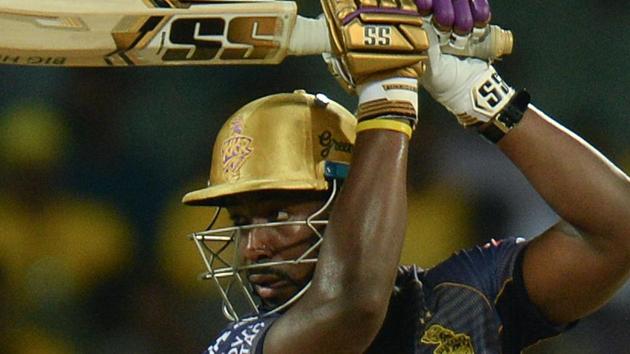 Kolkata Knight Riders' cricketer Andre Russell.(AFP)