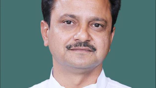 Dr manoj rajoriya , Karauli Dholpur MP(HT File) Dr manoj rajoriya , Karauli Dholpur MP(HT File)