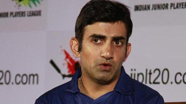 File image of Gautam Gambhir(Photo by Waseem Gashroo/Hindustan Times)