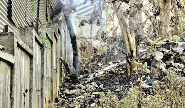 As per statistics provided by Yeoor forest department, 35 fire incidents have been recorded this year alone. There were only 28 cases in 2018. (Praful Gangurde/HT) As per statistics provided by Yeoor forest department, 35 fire incidents have been recorded this year alone. There were only 28 cases in 2018. (Praful Gangurde/HT)