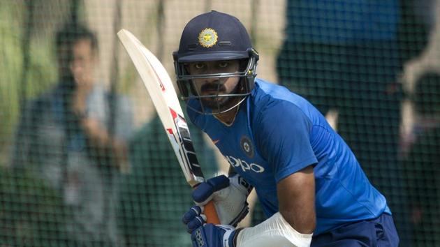 Vijay Shankar got the nod in the India squad for the ICC World Cup as the number 4 batsman.(AP)