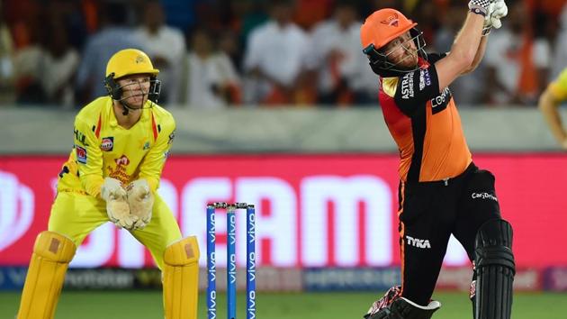 SRH batsman Jonny Bairstow plays a shot during the Indian Premier League 2019. (PTI) SRH batsman Jonny Bairstow plays a shot during the Indian Premier League 2019. (PTI)