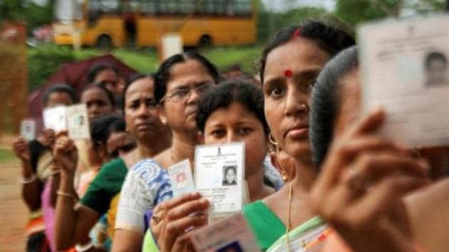 Ninety-five Lok Sabha seats across 11 states in the (PTI) Ninety-five Lok Sabha seats across 11 states in the (PTI)