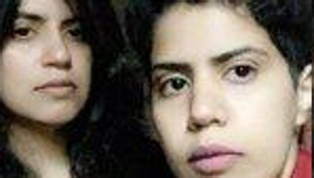 The sisters travelled to Georgia as Saudis do not require entry visas. Looking distressed and terrified, the Saudi sisters arrived at Georgia’s migration department on Thursday evening accompanied by immigration authorities. (Photo: Twitter/Georgiasisters) The sisters travelled to Georgia as Saudis do not require entry visas. Looking distressed and terrified, the Saudi sisters arrived at Georgia’s migration department on Thursday evening accompanied by immigration authorities. (Photo: Twitter/Georgiasisters)