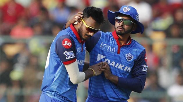 File image of Axar Patel and Shreyas Iyer. (AP) File image of Axar Patel and Shreyas Iyer. (AP)