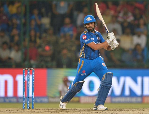Rohit Sharma and Quinton de Kock got Mumbai Indians off to a great start with a 57-run partnership. (AFP)