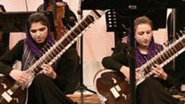 ‘Women can’t go back to dark days,’ Afghan female musicians tell Taliban(Sanchit Khanna/HT PHOTO) ‘Women can’t go back to dark days,’ Afghan female musicians tell Taliban(Sanchit Khanna/HT PHOTO)