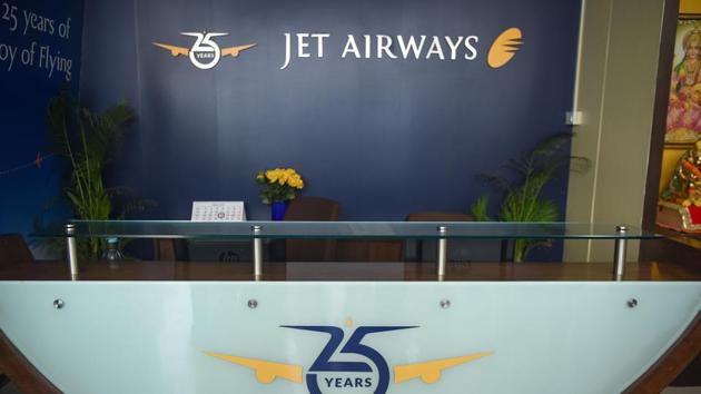 An empty counter is pictured at the ground floor of Jet Airways head office in Mumbai on April 18, 2019. (AFP) An empty counter is pictured at the ground floor of Jet Airways head office in Mumbai on April 18, 2019. (AFP)