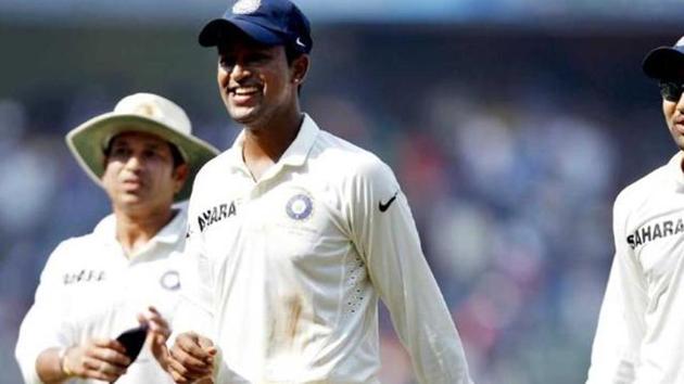Spinner Pragyan Ojha took five wickets to pack West Indies up for a paltry 182 during the second Test match in Wankhede. (Ajay Aggarwal/ HT photo) (HT Photo) Spinner Pragyan Ojha took five wickets to pack West Indies up for a paltry 182 during the second Test match in Wankhede. (Ajay Aggarwal/ HT photo) (HT Photo)