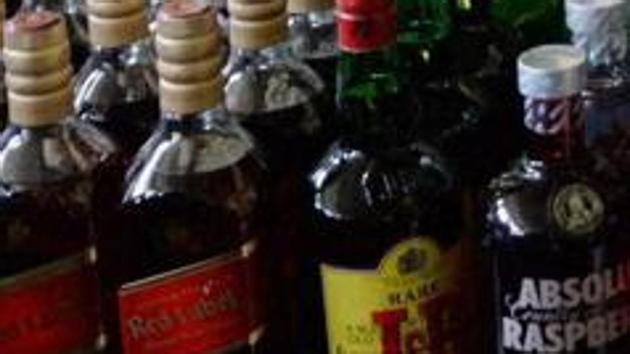 In the first case, the Lajpat Nagar police station team seized 17,234 bottles from two men who, along with two others, were carrying the bottles packed in cartons on their back near Jal Vihar in Lajpat Nagar(PTI File / Representative Photo)