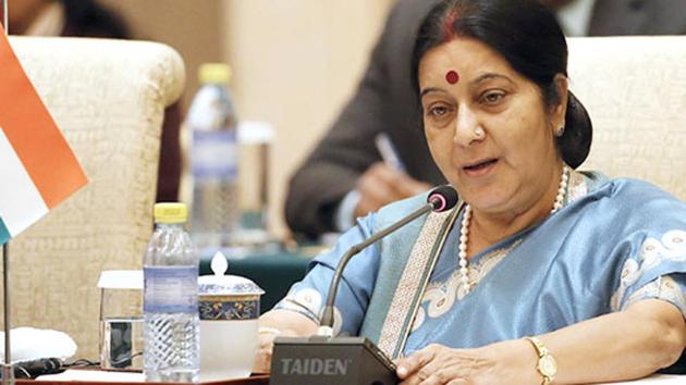 External Affairs minister Sushma Swaraj on Friday tweeted saying that those who have relatives or friends in Tripoli should ask them to leave immediately. (AFP Photo) External Affairs minister Sushma Swaraj on Friday tweeted saying that those who have relatives or friends in Tripoli should ask them to leave immediately. (AFP Photo)