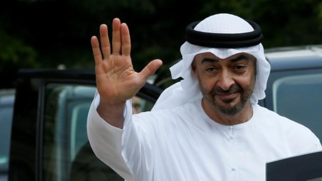 Abu Dhabi Crown Prince Sheikh Mohammed bin Zayed Al Nahyan, believed to be the Emirates’ day-to-day ruler, is the only world leader included in Mueller’s cast-of-characters index near the end of the 448-page report.(Reuters FILE PHOTO)