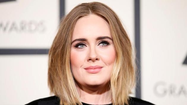 Singer Adele arrives at the 58th Grammy Awards in Los Angeles, California.(REUTERS)