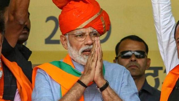 Opposition parties have criticized Modi for demonetisation and post-GST troubles, saying it slowed the pace of economic growth, created unemployment and hurt small traders.(PTI)